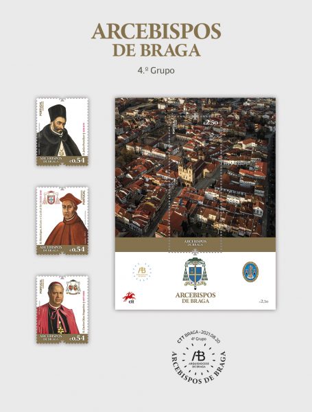 Divulgação de emissão Arcebispos de Braga 4.º Grupo