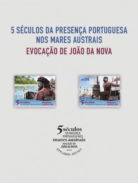 Divulgação de emissão - 5 Séculos da Presença Portuguesa nos Mares Austrais Evocação de João da Nova